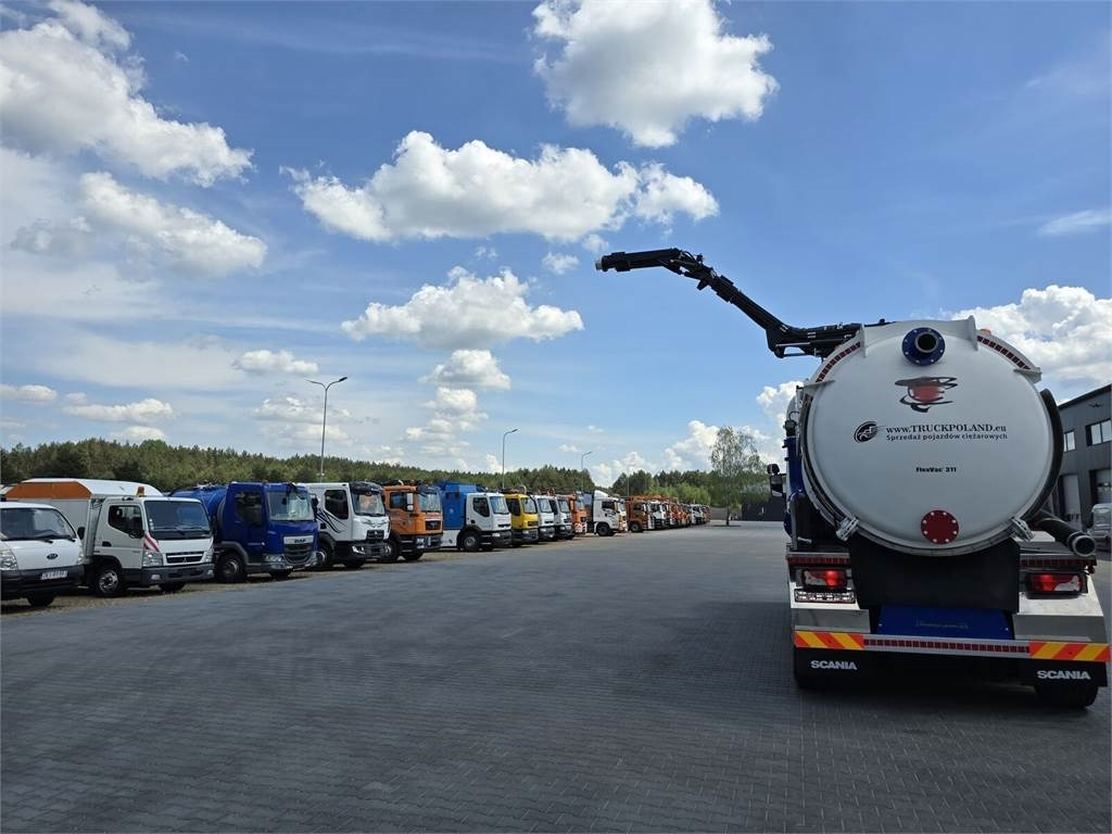 Scania Saugbagger Larsen FlexVac 311 Vacuum suction loade - Vehículo municipal: foto 4 Scania Saugbagger Larsen FlexVac 311 Vacuum suction loade - Vehículo municipal: foto 4