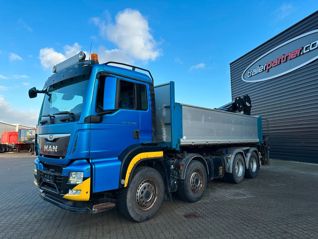 Camión volquete, Camión grúa MAN 35-480 BL 8x4 MAN 35-480 BL 8x4: foto 9