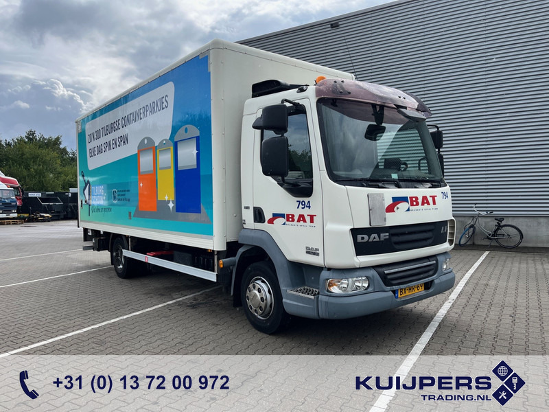 DAF FA LF45.160 / 48 DKM! / 12 ton / Loadlift / NL Truck / APK-TUV 01-26 - Camión caja cerrada: foto 1 DAF FA LF45.160 / 48 DKM! / 12 ton / Loadlift / NL Truck / APK-TUV 01-26 - Camión caja cerrada: foto 1