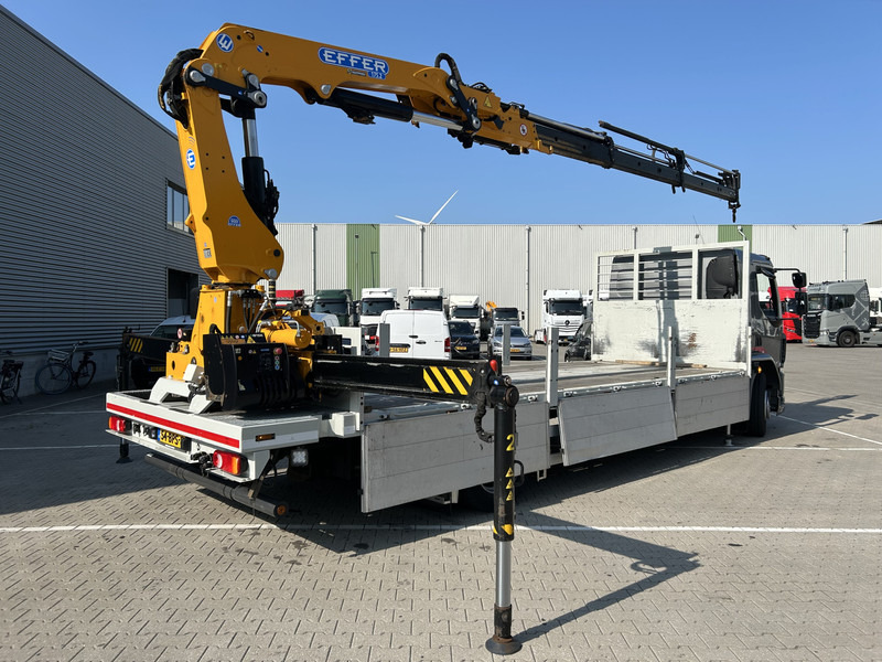 DAF LF 320 FA / Effer 175.2/c3s Crane / 363 dkm / Plateau / APK TUV 08-25 - Camión grúa: foto 2 DAF LF 320 FA / Effer 175.2/c3s Crane / 363 dkm / Plateau / APK TUV 08-25 - Camión grúa: foto 2