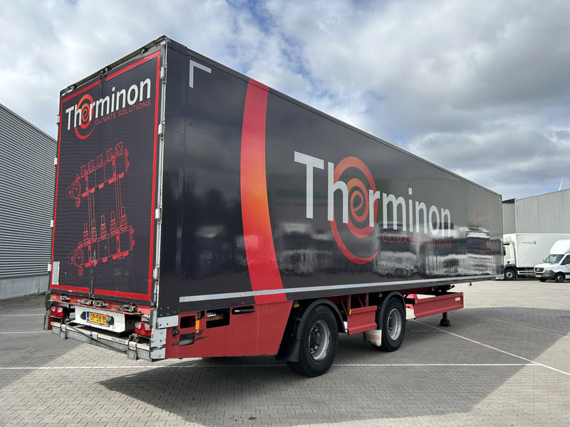 Groenewegen Jumbo DRO-14-18 / Box Trailer / 2x Stuuras / Laadklep / APK 06-26 - Semirremolque caja cerrada: foto 2 Groenewegen Jumbo DRO-14-18 / Box Trailer / 2x Stuuras / Laadklep / APK 06-26 - Semirremolque caja cerrada: foto 2