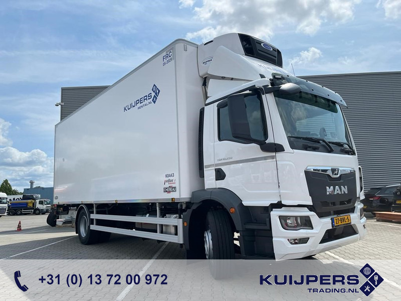 MAN TGM 18.250 / Carrier Koeler -30 gr / Chereau Frigobox / Laadklep / APK 06-26 - Camión frigorífico: foto 1 MAN TGM 18.250 / Carrier Koeler -30 gr / Chereau Frigobox / Laadklep / APK 06-26 - Camión frigorífico: foto 1