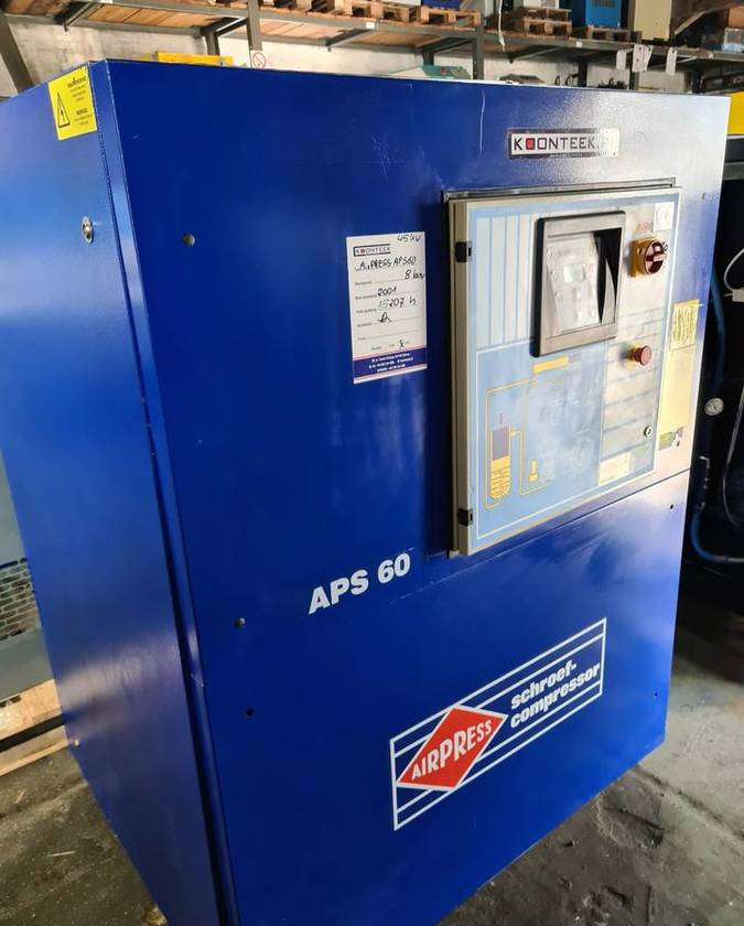Kompresor śrubowy AIRPRESS APS 60, 45 kw - Compresor de aire: foto 3 Kompresor śrubowy AIRPRESS APS 60, 45 kw - Compresor de aire: foto 3