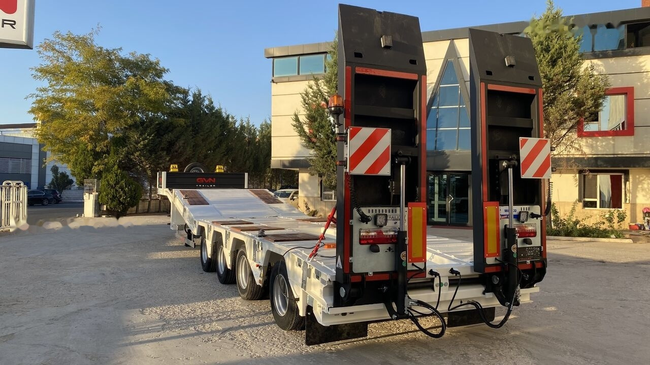 GVN Trailer 4 AXLE HYDRAULIC PLATFORM LOWBED - Semirremolque góndola rebajadas: foto 5 GVN Trailer 4 AXLE HYDRAULIC PLATFORM LOWBED - Semirremolque góndola rebajadas: foto 5