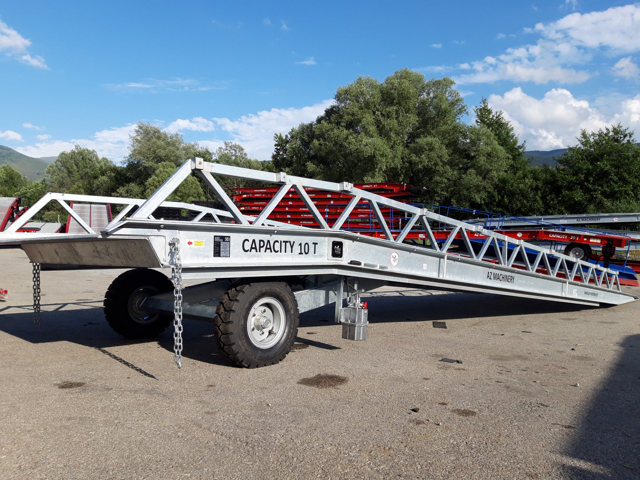 AZ RAMP EASY XL 8T FULL GALVA - Rampa de carga: foto 1 AZ RAMP EASY XL 8T FULL GALVA - Rampa de carga: foto 1