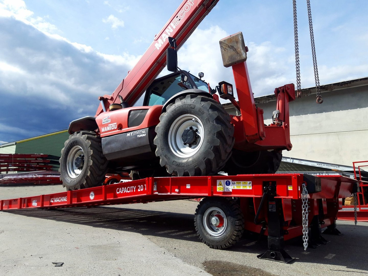 Large Mobile dock ramp, uncouplable AZ RAMP - KING VERSION, BIG FOOT LLO 20 T - Rampa de carga: foto 3 Large Mobile dock ramp, uncouplable AZ RAMP - KING VERSION, BIG FOOT LLO 20 T - Rampa de carga: foto 3