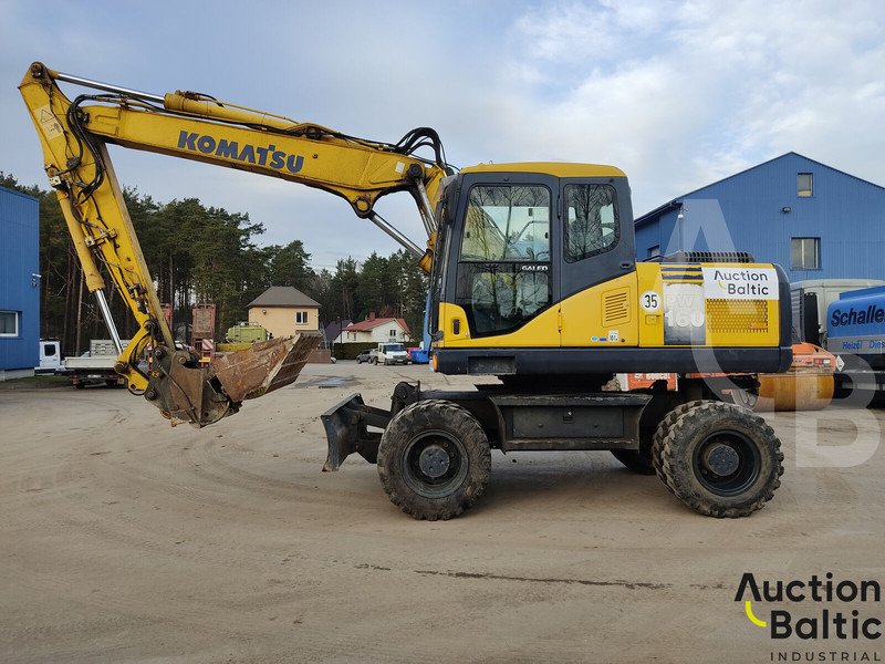 Komatsu PW160-7 - Excavadora de ruedas: foto 5 Komatsu PW160-7 - Excavadora de ruedas: foto 5