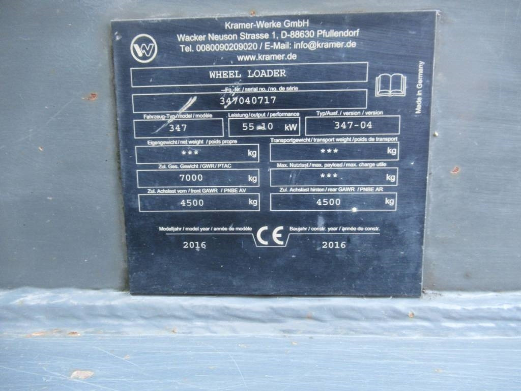 Kramer-allrad 1150 - Cargadora de ruedas: foto 4 Kramer-allrad 1150 - Cargadora de ruedas: foto 4