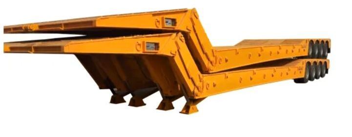 AME 100 Ton, Front Loading 4 Axle Lowbed Semi Trailer - Semirremolque góndola rebajadas: foto 1 AME 100 Ton, Front Loading 4 Axle Lowbed Semi Trailer - Semirremolque góndola rebajadas: foto 1