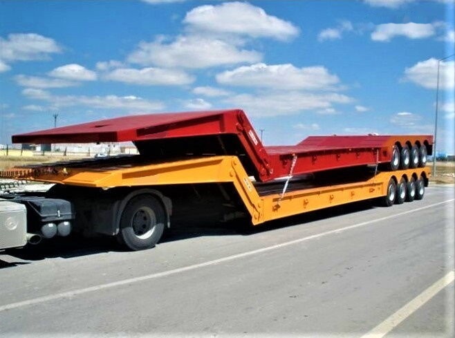 AME 120 Ton 4 Axle Front Loading Lowbed Semi-Trailer - Semirremolque góndola rebajadas: foto 1 AME 120 Ton 4 Axle Front Loading Lowbed Semi-Trailer - Semirremolque góndola rebajadas: foto 1