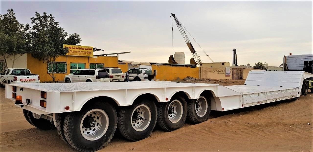 AME 120 Ton 4 Axle Front Loading Lowbed Semi-Trailer - Semirremolque góndola rebajadas: foto 3 AME 120 Ton 4 Axle Front Loading Lowbed Semi-Trailer - Semirremolque góndola rebajadas: foto 3