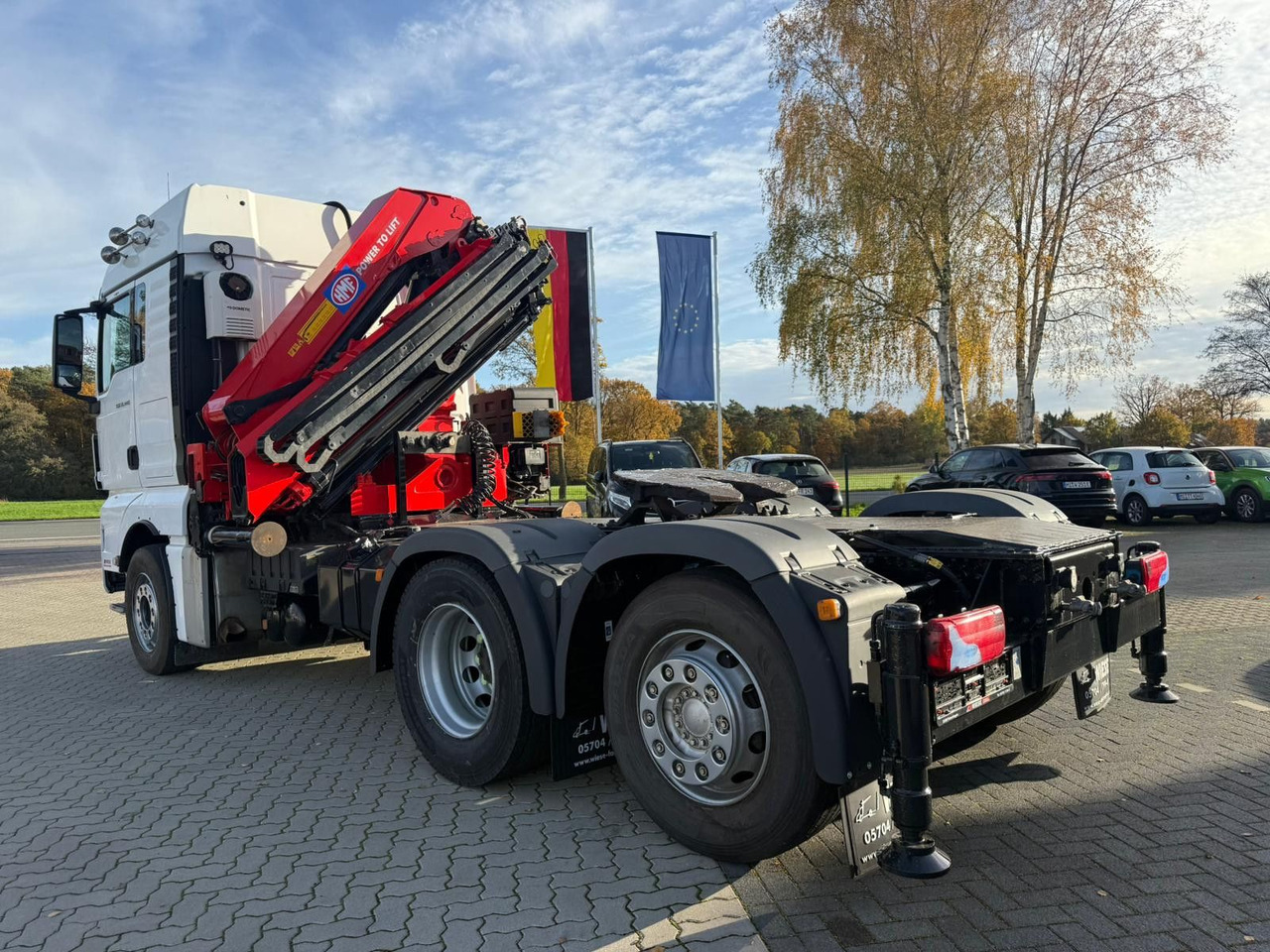 MAN TGX 26.440 6x2 mit HMF 3000-K5 Kran Top Zustand - Cabeza tractora: foto 4 MAN TGX 26.440 6x2 mit HMF 3000-K5 Kran Top Zustand - Cabeza tractora: foto 4