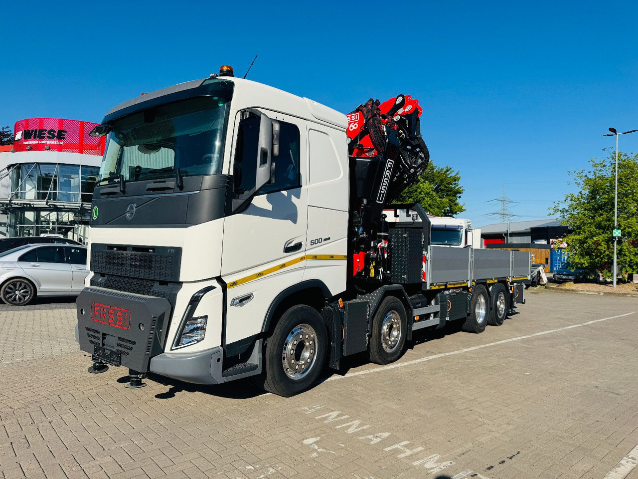 Volvo FH 500 8x2 mit F710RA.2.27 L426 und V20 Winde - Camión, Camión grúa: foto 1 Volvo FH 500 8x2 mit F710RA.2.27 L426 und V20 Winde - Camión, Camión grúa: foto 1