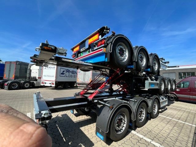 D-TEC Containerchassis Flexitrailer - Semirremolque portacontenedore/ Intercambiable: foto 2 D-TEC Containerchassis Flexitrailer - Semirremolque portacontenedore/ Intercambiable: foto 2