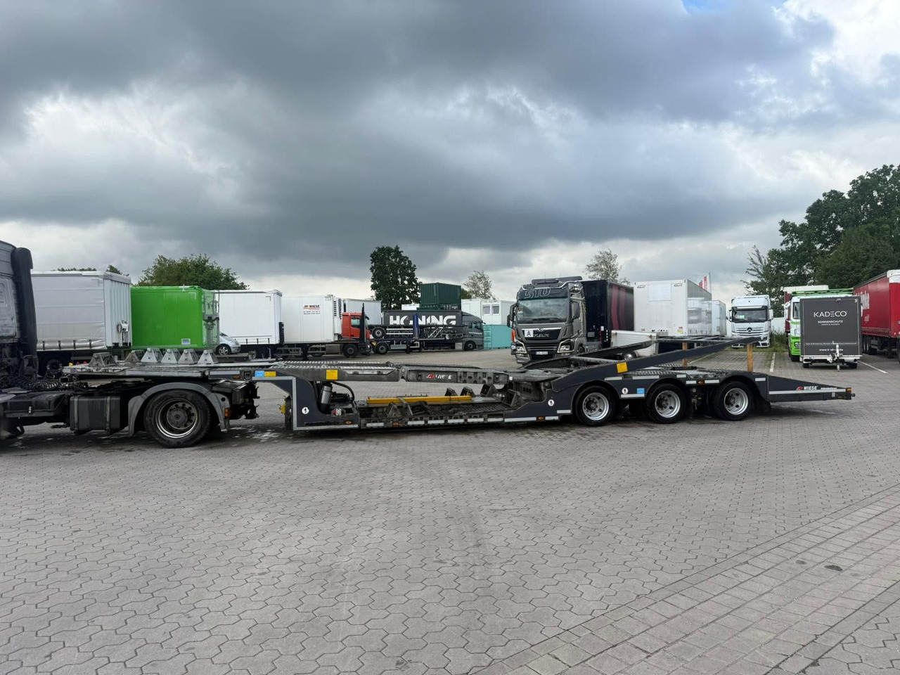 Kässbohrer K.SOK Truck/Car Transporter, Novagrau - Semirremolque portavehículos: foto 5 Kässbohrer K.SOK Truck/Car Transporter, Novagrau - Semirremolque portavehículos: foto 5