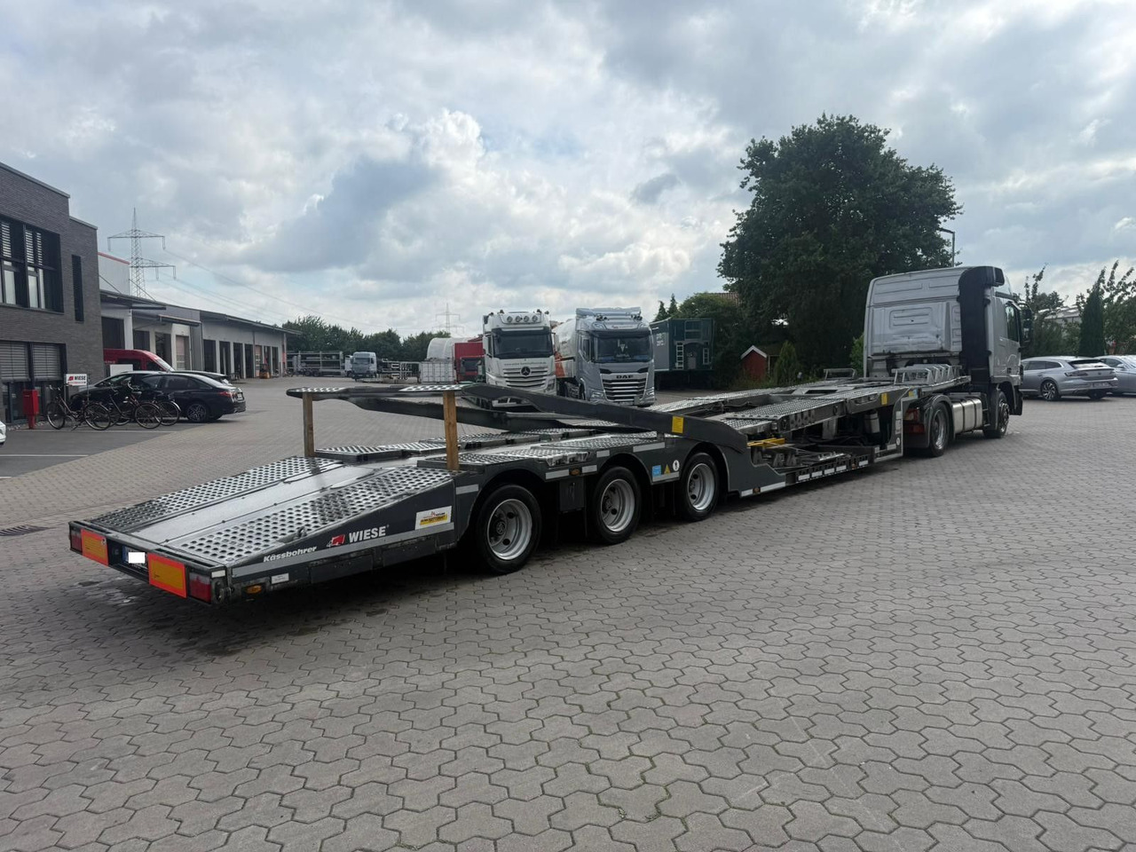 Kässbohrer K.SOK Truck/Car Transporter, Novagrau - Semirremolque portavehículos: foto 3 Kässbohrer K.SOK Truck/Car Transporter, Novagrau - Semirremolque portavehículos: foto 3