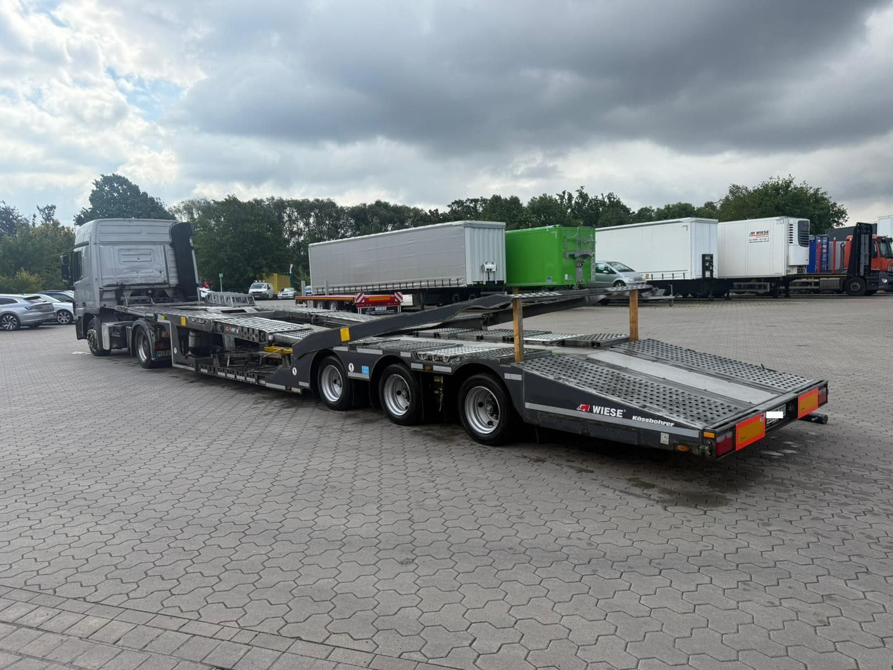 Kässbohrer K.SOK Truck/Car Transporter, Novagrau - Semirremolque portavehículos: foto 4 Kässbohrer K.SOK Truck/Car Transporter, Novagrau - Semirremolque portavehículos: foto 4