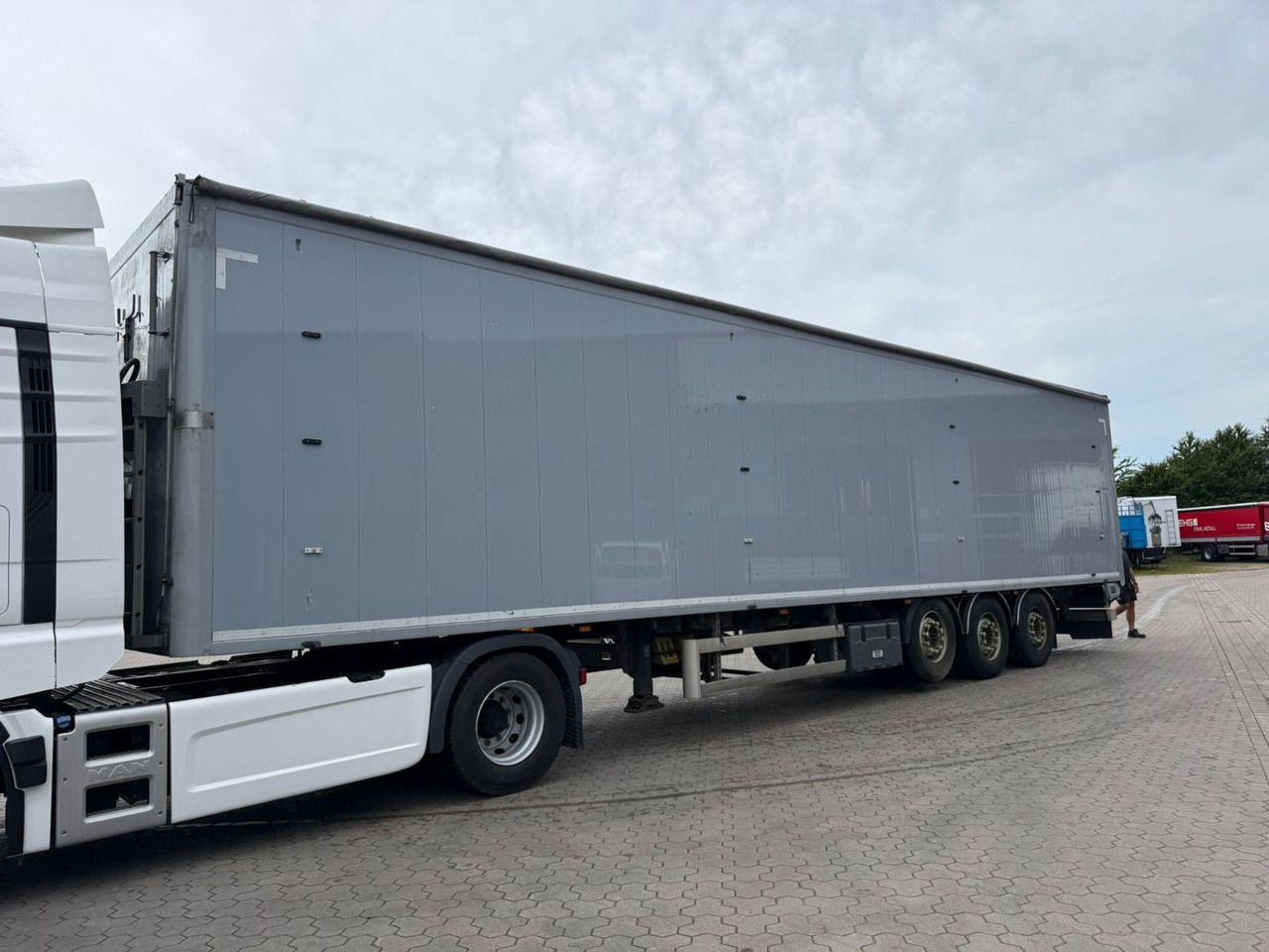 Knapen K100 Schubboden 92m³ HDI Boden ideal für Müll - Semirremolque piso movil: foto 2 Knapen K100 Schubboden 92m³ HDI Boden ideal für Müll - Semirremolque piso movil: foto 2