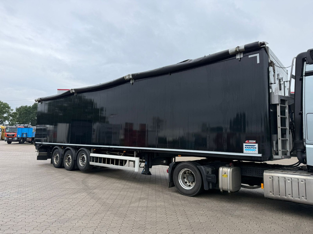 Knapen K502 Seitentüren Schubboden - Semirremolque piso movil: foto 1 Knapen K502 Seitentüren Schubboden - Semirremolque piso movil: foto 1