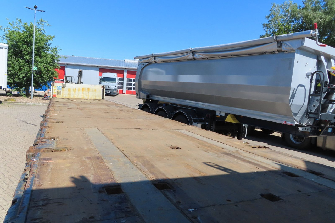 Krone Stahlmattenauflieger - Semirremolque plataforma/ Caja abierta: foto 5 Krone Stahlmattenauflieger - Semirremolque plataforma/ Caja abierta: foto 5