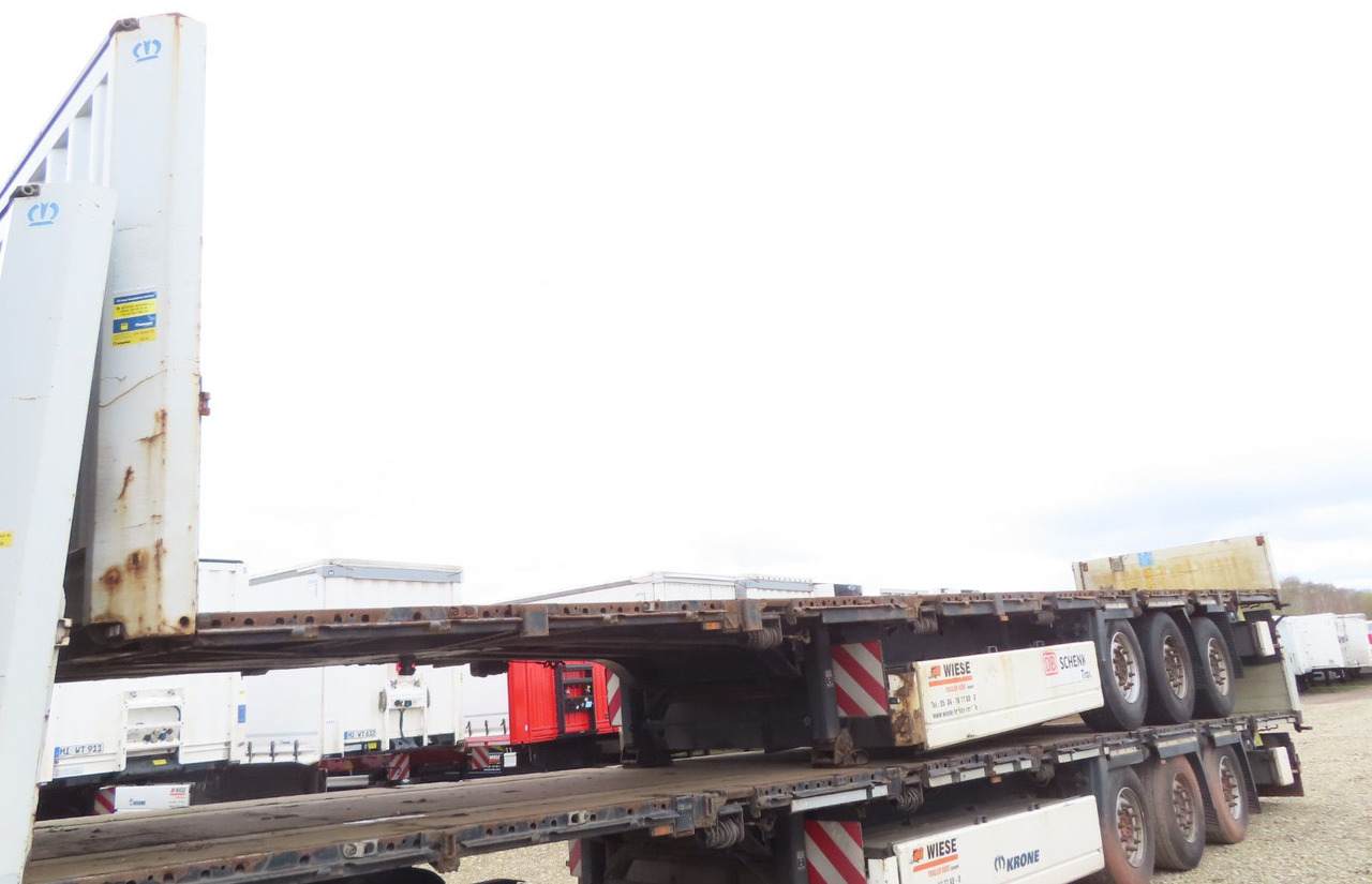 Krone Stahlmattenauflieger - Semirremolque plataforma/ Caja abierta: foto 3 Krone Stahlmattenauflieger - Semirremolque plataforma/ Caja abierta: foto 3