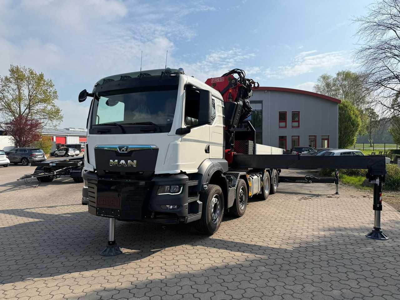 MAN 35.520 8x4 Kran Fassi F800, OHNE ABSTÜTZÜBERWACH - Camión grúa: foto 5 MAN 35.520 8x4 Kran Fassi F800, OHNE ABSTÜTZÜBERWACH - Camión grúa: foto 5