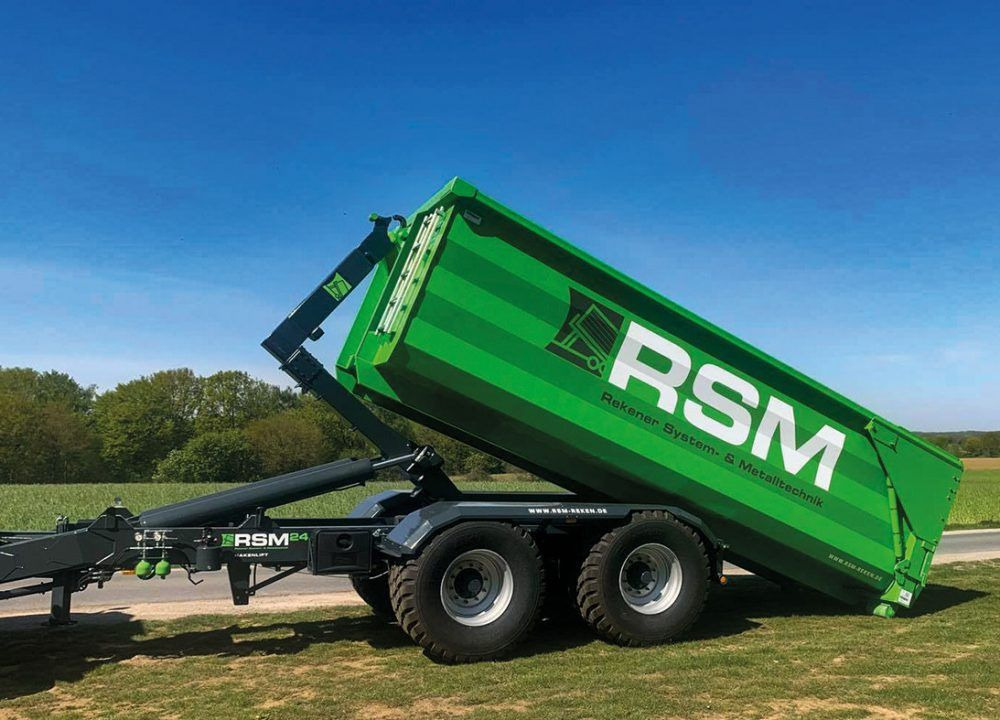 RSM 22 Abrollkipper Hakenlift Tandem - Remolque multilift/ Portacontenedores de cadenas: foto 1 RSM 22 Abrollkipper Hakenlift Tandem - Remolque multilift/ Portacontenedores de cadenas: foto 1