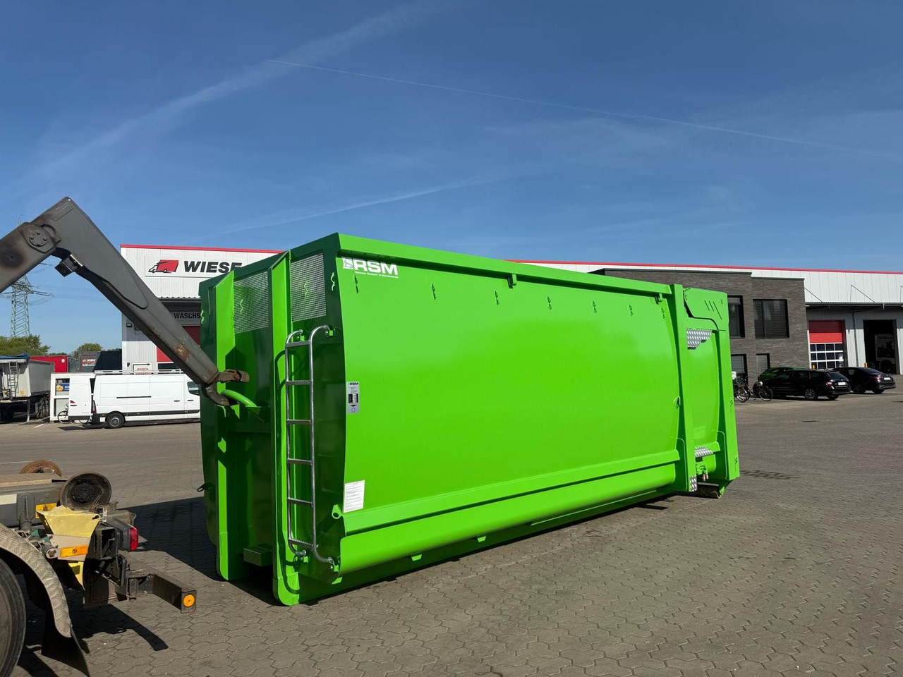 RSM Abrollcontainer 38m³ mit hydr. Heckklappe - Remolque portacontenedore/ Intercambiable: foto 2 RSM Abrollcontainer 38m³ mit hydr. Heckklappe - Remolque portacontenedore/ Intercambiable: foto 2