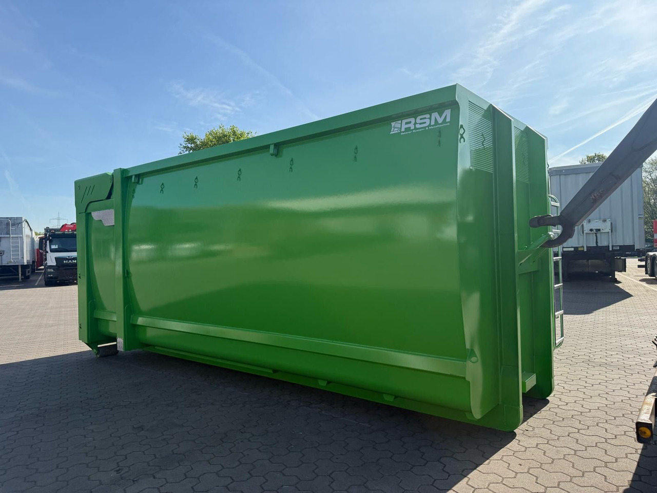 RSM Abrollcontainer 38m³ mit hydr. Heckklappe - Remolque portacontenedore/ Intercambiable: foto 5 RSM Abrollcontainer 38m³ mit hydr. Heckklappe - Remolque portacontenedore/ Intercambiable: foto 5