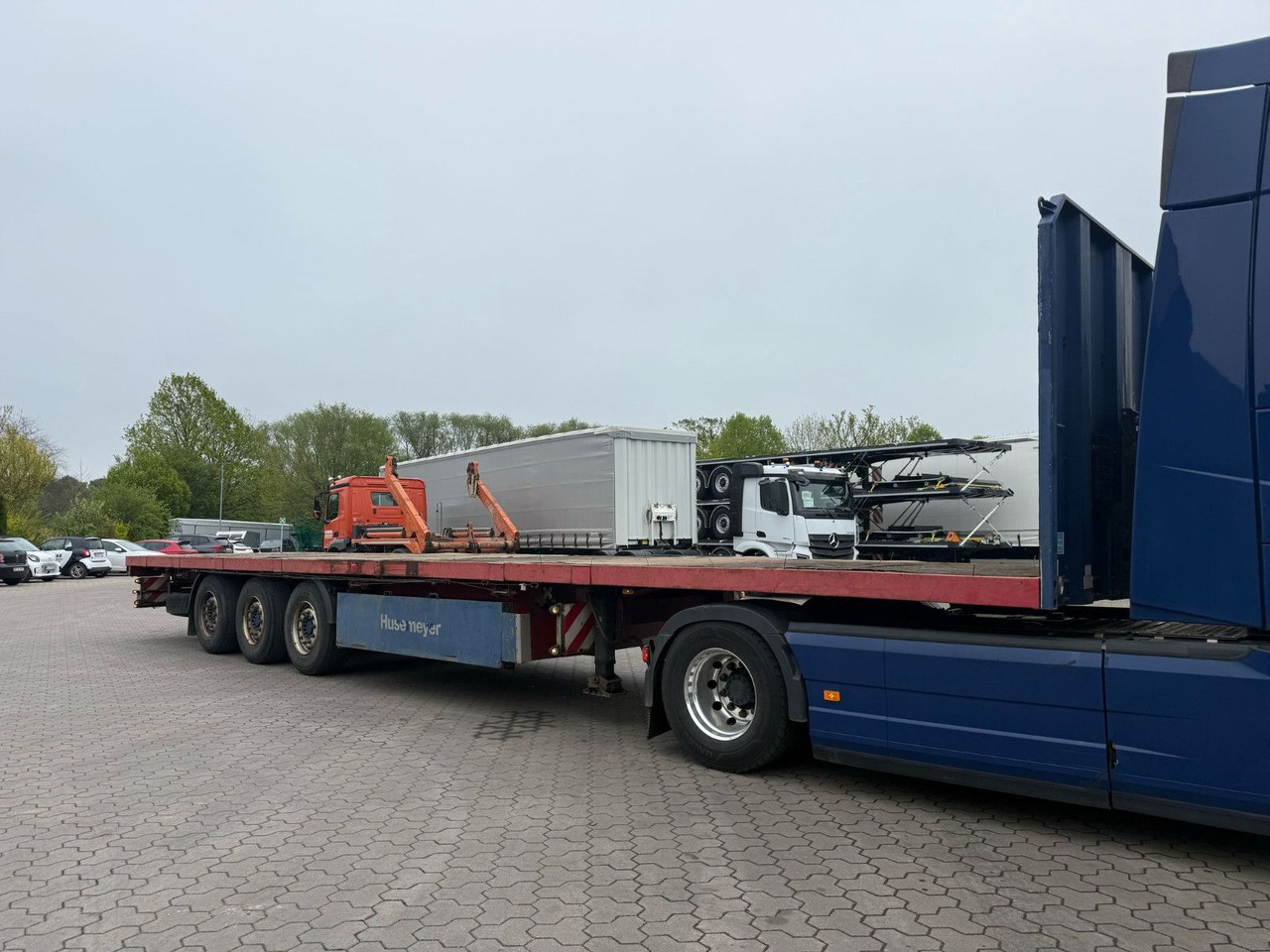 Schwarzmüller SPA 3/E Plattform Auflieger mit Schwerlastwinden - Semirremolque plataforma/ Caja abierta: foto 4 Schwarzmüller SPA 3/E Plattform Auflieger mit Schwerlastwinden - Semirremolque plataforma/ Caja abierta: foto 4