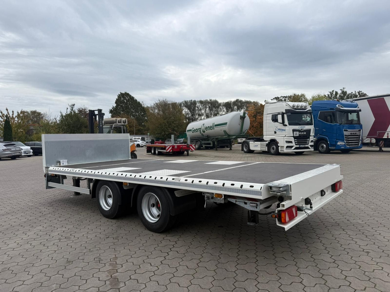 Tandemanhänger Plattform - Remolque caja abierta: foto 5 Tandemanhänger Plattform - Remolque caja abierta: foto 5