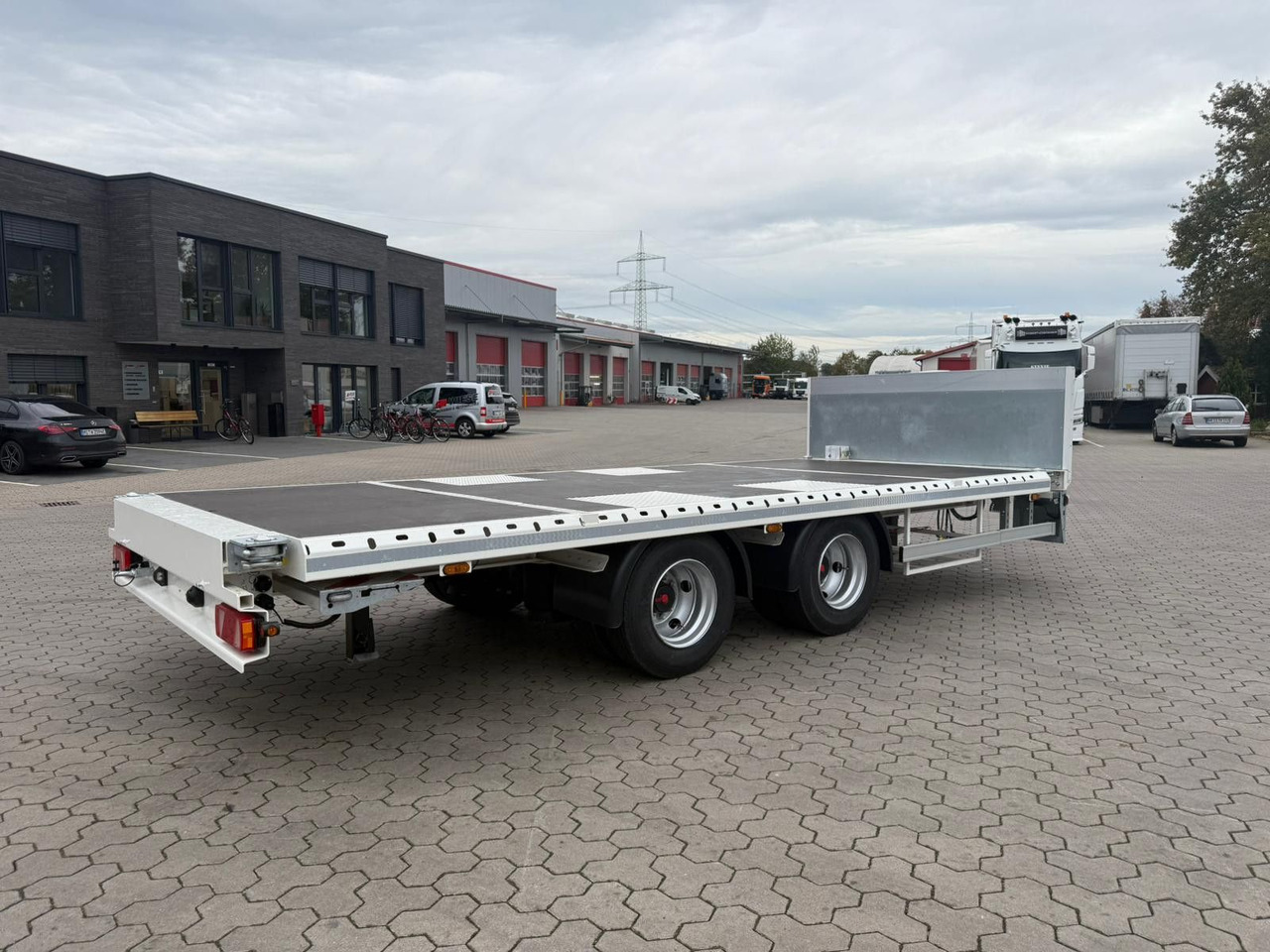 Remolque caja abierta Tandemanhänger Plattform: foto 6 Remolque caja abierta Tandemanhänger Plattform: foto 6