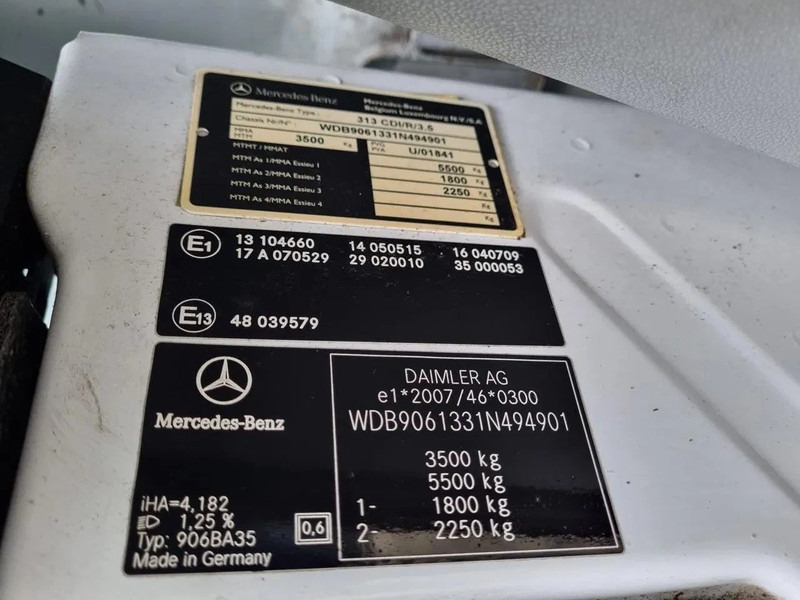Furgoneta frigorifica Mercedes-Benz Sprinter 310 CDI 5+5 Turen ICE -40C Carlsen Baltic EURO 5 EIS: foto 9