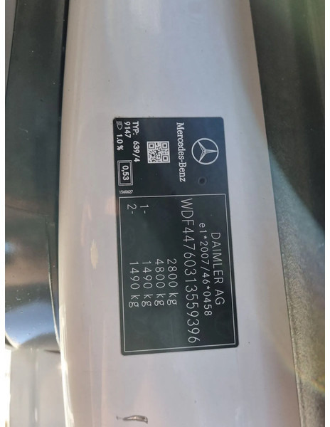 Furgoneta pequeña Mercedes-Benz Vito 114 CDI L2 Euro 6 RWD 2.2 CDI: foto 8