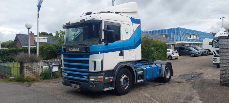 Scania R124-400 4x2 TRUCKHEAD + KIPPER HYDRAULIC + AIRO + RETARDER - Cabeza tractora: foto 1 Scania R124-400 4x2 TRUCKHEAD + KIPPER HYDRAULIC + AIRO + RETARDER - Cabeza tractora: foto 1