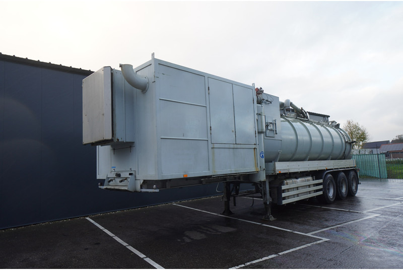 Burg 3 AXLE VACUUM TANK TRAILER SUCK AND PRESS - Semirremolque cisterna: foto 2 Burg 3 AXLE VACUUM TANK TRAILER SUCK AND PRESS - Semirremolque cisterna: foto 2
