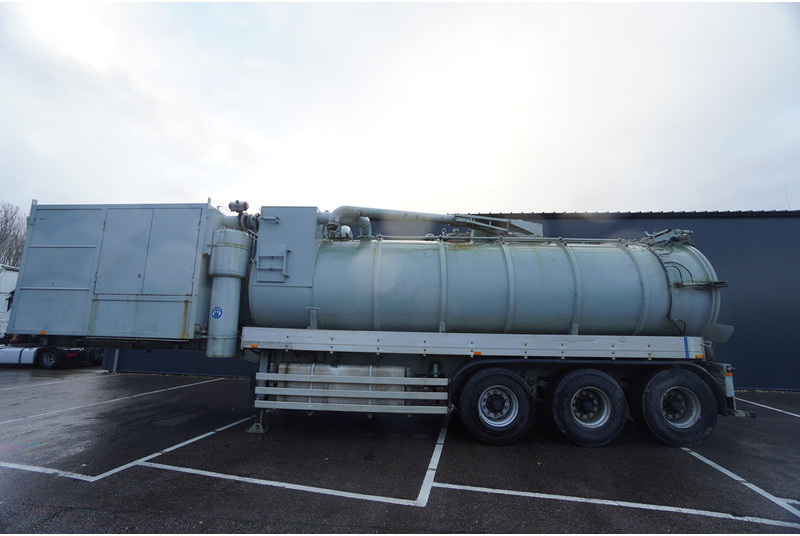 Burg 3 AXLE VACUUM TANK TRAILER SUCK AND PRESS - Semirremolque cisterna: foto 1 Burg 3 AXLE VACUUM TANK TRAILER SUCK AND PRESS - Semirremolque cisterna: foto 1