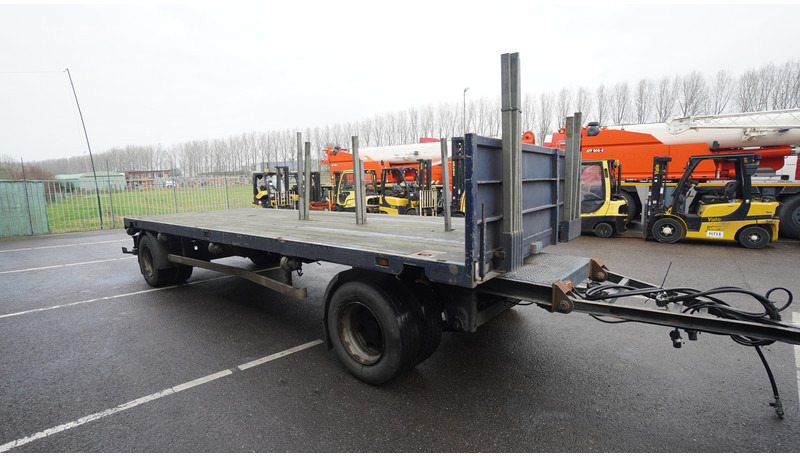 Hoffman 2 AXLE FLATBED WITH TWIST LOCKS 20FT - Remolque caja abierta: foto 3 Hoffman 2 AXLE FLATBED WITH TWIST LOCKS 20FT - Remolque caja abierta: foto 3