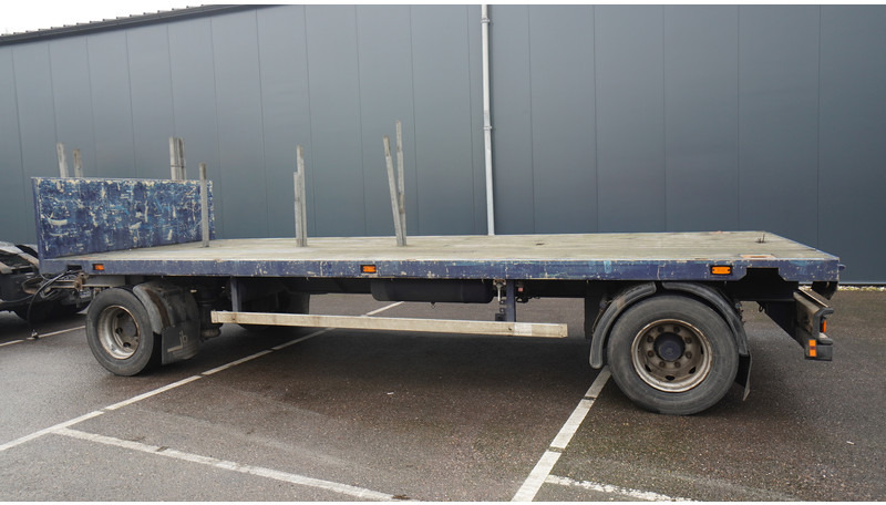 Hoffman 2 AXLE FLATBED WITH TWIST LOCKS 20FT - Remolque caja abierta: foto 5 Hoffman 2 AXLE FLATBED WITH TWIST LOCKS 20FT - Remolque caja abierta: foto 5
