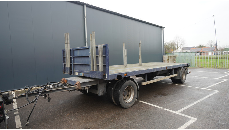 Hoffman 2 AXLE FLATBED WITH TWIST LOCKS 20FT - Remolque caja abierta: foto 2 Hoffman 2 AXLE FLATBED WITH TWIST LOCKS 20FT - Remolque caja abierta: foto 2