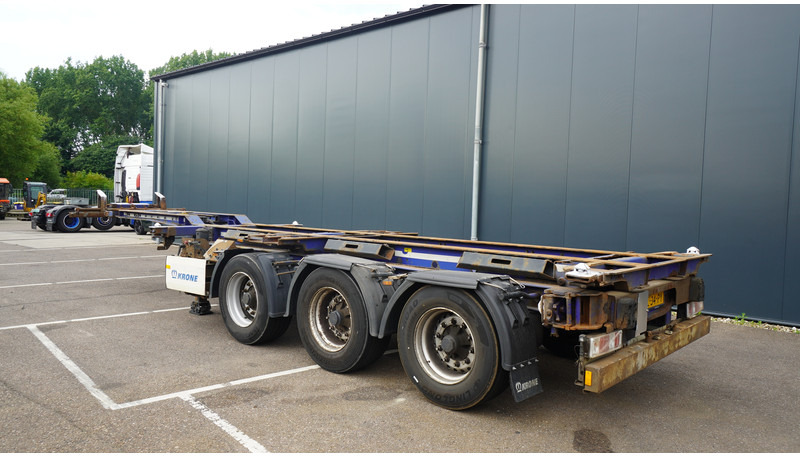 Krone 3 AXLE CONTAINER TRANSPORT TRAILER EXTENDABLE 45 FT - Semirremolque portacontenedore/ Intercambiable: foto 4 Krone 3 AXLE CONTAINER TRANSPORT TRAILER EXTENDABLE 45 FT - Semirremolque portacontenedore/ Intercambiable: foto 4
