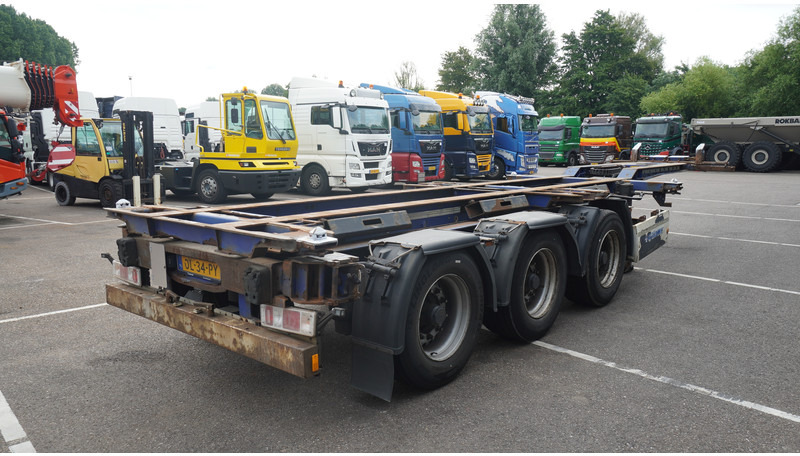 Krone 3 AXLE CONTAINER TRANSPORT TRAILER EXTENDABLE 45 FT - Semirremolque portacontenedore/ Intercambiable: foto 5 Krone 3 AXLE CONTAINER TRANSPORT TRAILER EXTENDABLE 45 FT - Semirremolque portacontenedore/ Intercambiable: foto 5