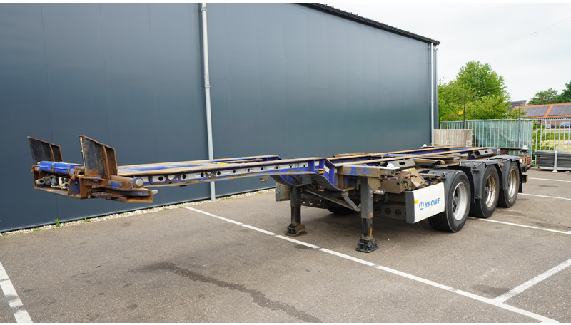 Krone 3 AXLE CONTAINER TRANSPORT TRAILER EXTENDABLE 45 FT - Semirremolque portacontenedore/ Intercambiable: foto 2 Krone 3 AXLE CONTAINER TRANSPORT TRAILER EXTENDABLE 45 FT - Semirremolque portacontenedore/ Intercambiable: foto 2