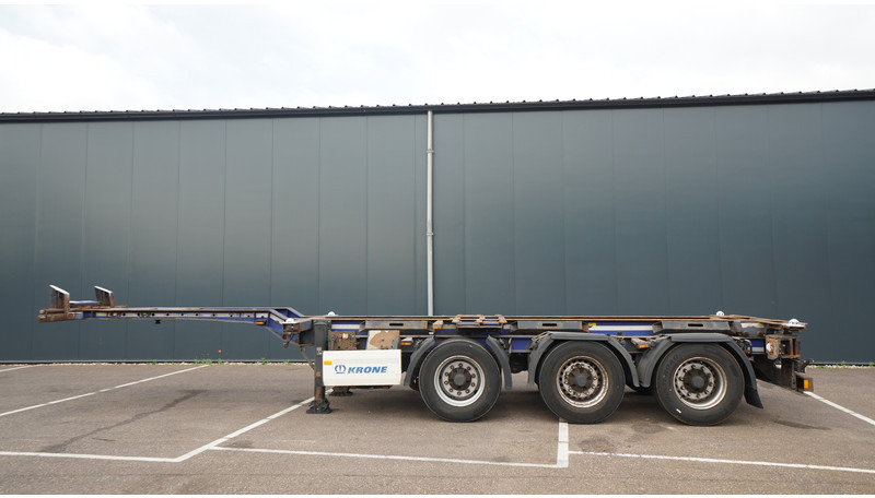 Krone 3 AXLE CONTAINER TRANSPORT TRAILER EXTENDABLE 45 FT - Semirremolque portacontenedore/ Intercambiable: foto 1 Krone 3 AXLE CONTAINER TRANSPORT TRAILER EXTENDABLE 45 FT - Semirremolque portacontenedore/ Intercambiable: foto 1