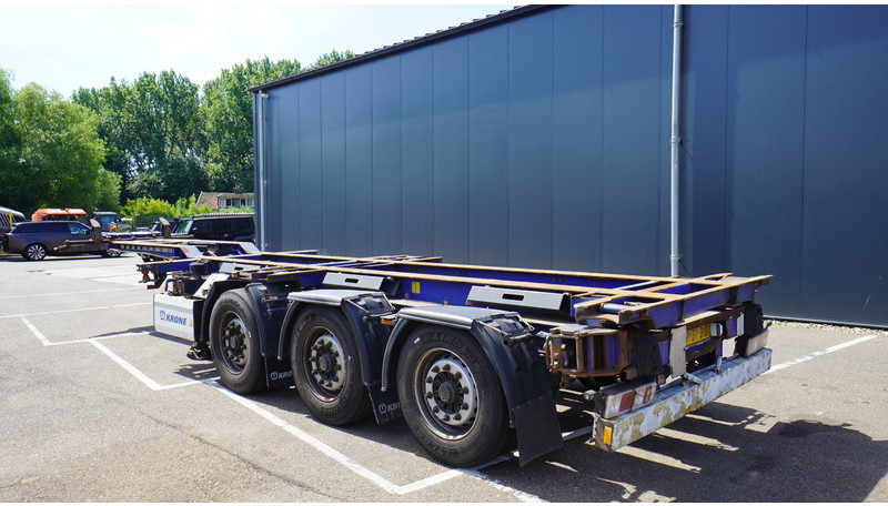Krone 3 AXLE CONTAINER TRANSPORT TRAILER EXTENDABLE 45 FT - Semirremolque portacontenedore/ Intercambiable: foto 5 Krone 3 AXLE CONTAINER TRANSPORT TRAILER EXTENDABLE 45 FT - Semirremolque portacontenedore/ Intercambiable: foto 5