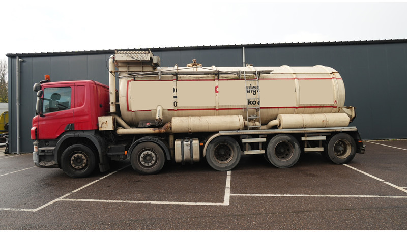 Scania P 380 10X4 BLOW AND SUCK TRUCK 522.000 - Camión cisterna: foto 1 Scania P 380 10X4 BLOW AND SUCK TRUCK 522.000 - Camión cisterna: foto 1