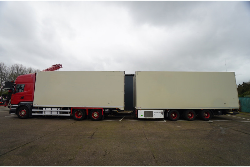 Scania R 580 V8 6X2 FRIGO RETARDER IN COMBI WITH BURG TRAILER - Camión frigorífico: foto 1 Scania R 580 V8 6X2 FRIGO RETARDER IN COMBI WITH BURG TRAILER - Camión frigorífico: foto 1