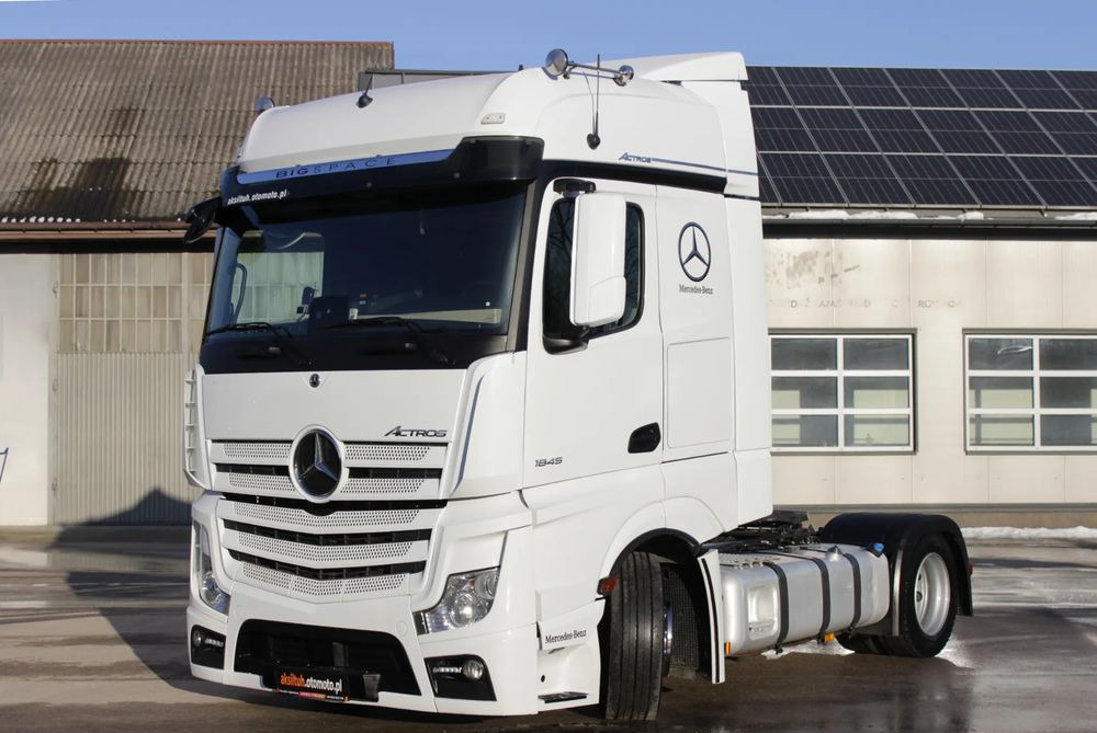 Mercedes-Benz ACTROS 1845 BIG SPACE / LOW DECK/ MEGA Euro 6 ** Salon Polska / SUPER STAN - Cabeza tractora: foto 1 Mercedes-Benz ACTROS 1845 BIG SPACE / LOW DECK/ MEGA Euro 6 ** Salon Polska / SUPER STAN - Cabeza tractora: foto 1