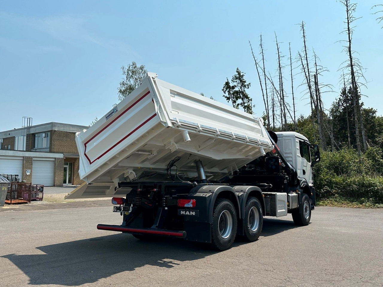 Camión volquete, Camión grúa MAN TGS 33.440 6x4 /3-Seiten- Kipper /  HIAB 228-6: foto 21