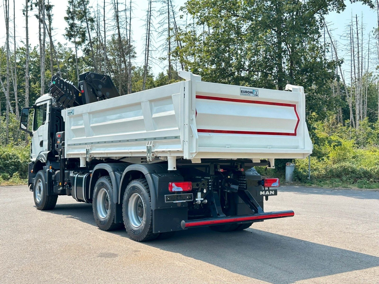 Camión volquete, Camión grúa MAN TGS 33.440 6x4 /3-Seiten- Kipper /  HIAB 228-6: foto 13